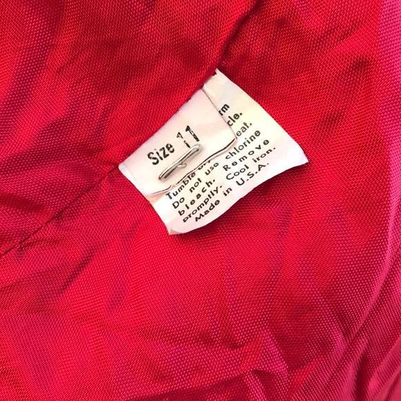 Steven Michaels Vintage Red Jacket – Size 11 - Picture 8 of 8